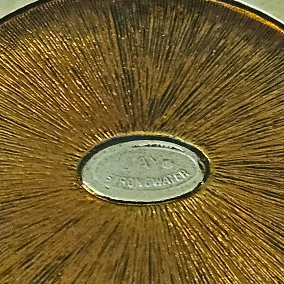 JAY STRONGWATER SAFARI LEOPARD LIBRE CHEETAH CRYSTAL ENAMEL BAR DRINK COASTER - Picture 7 of 8